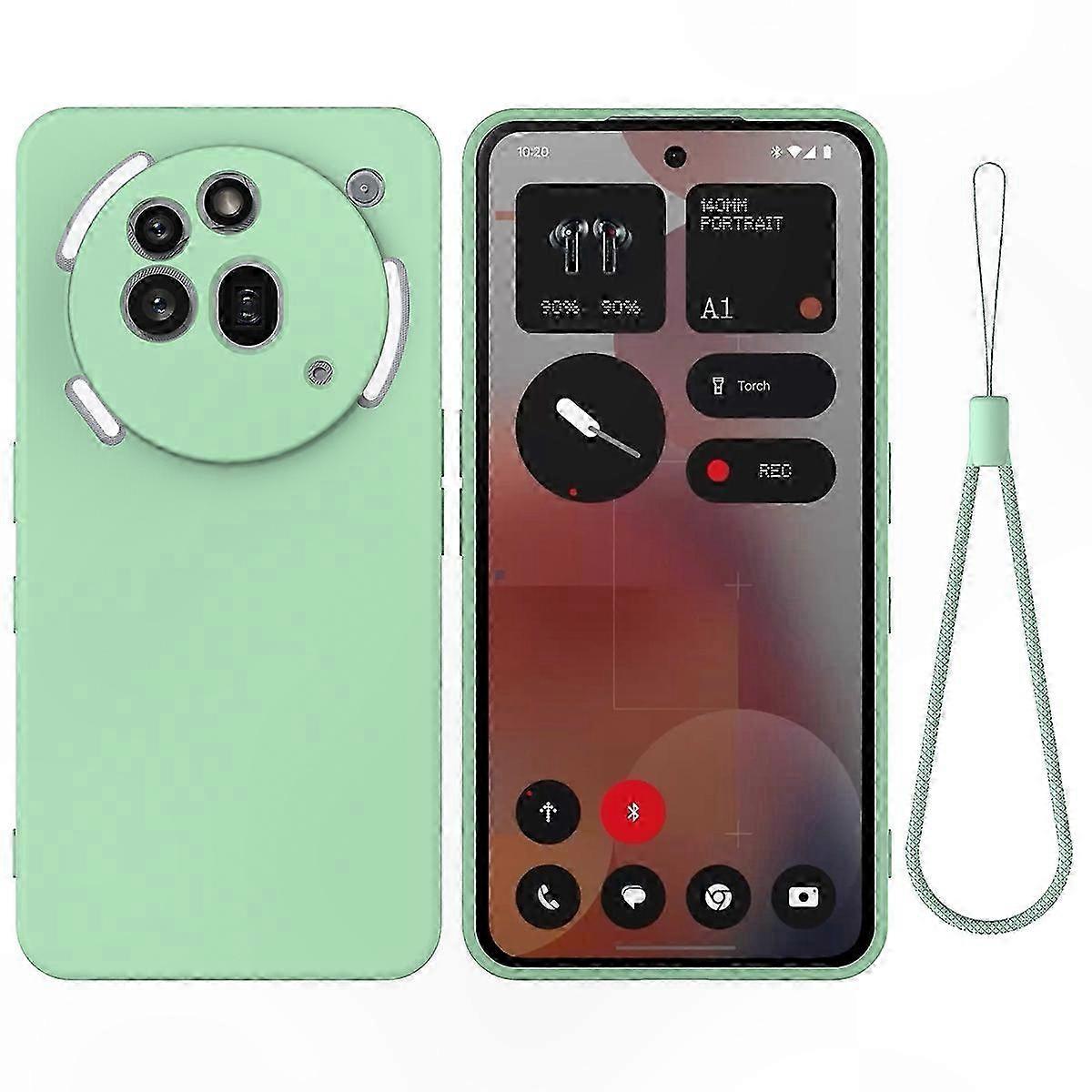 Silikonhülle Mit Handschlaufe Für Das 3a Pro-handy, Robuste Und Rutschfeste Schutzhülle Auf Der Rückseite, Kompatibel Mit Dem Jeweiligen Modell, Weiche Und Leichte Oberfläche.