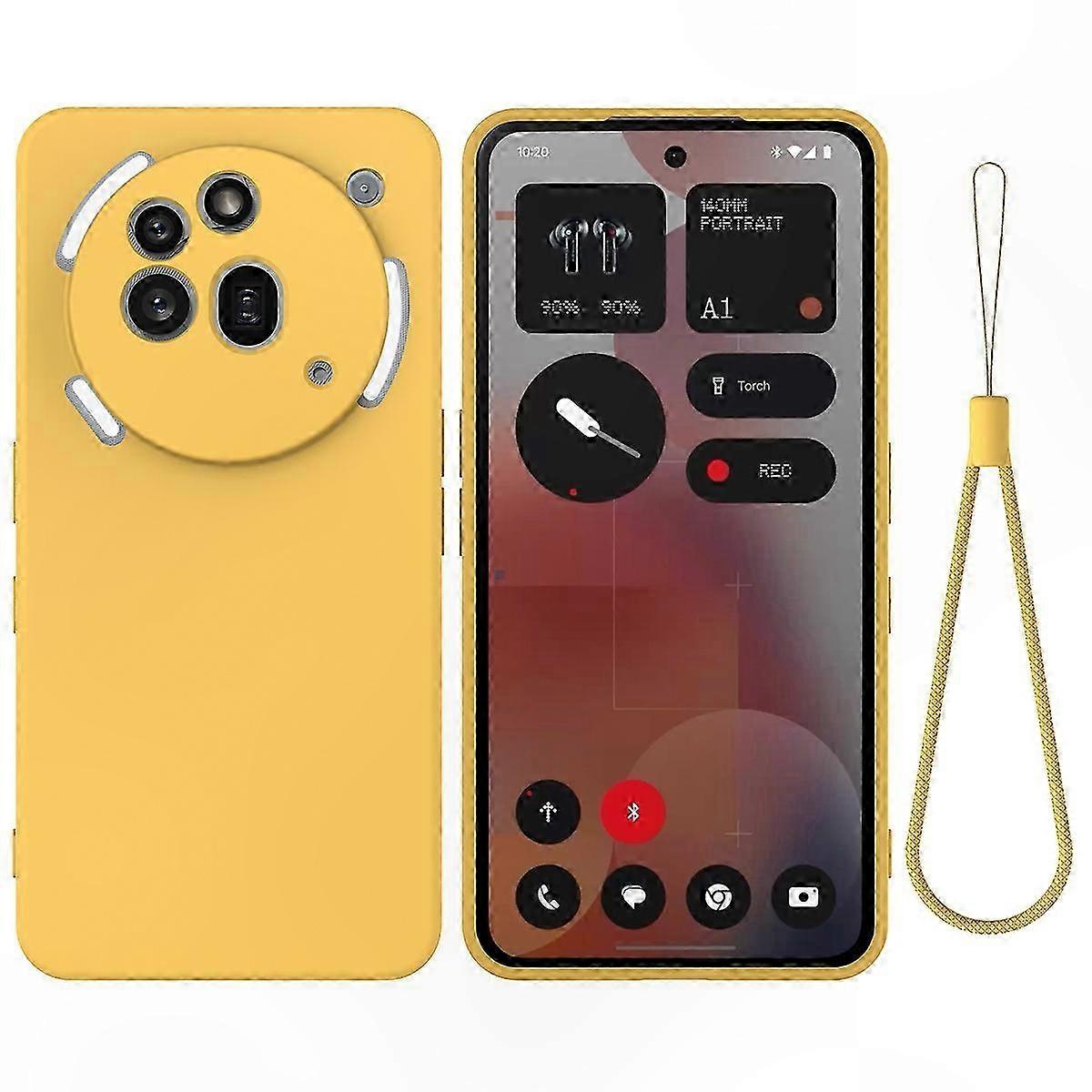 Silikonhülle Mit Handschlaufe Für 3a Pro, Stoßfester Schutz Für Die Rückseite, Weiche Und Leichte Hülle, Kompatibel Mit Dem Smartphone, Praktisches Zubehör
