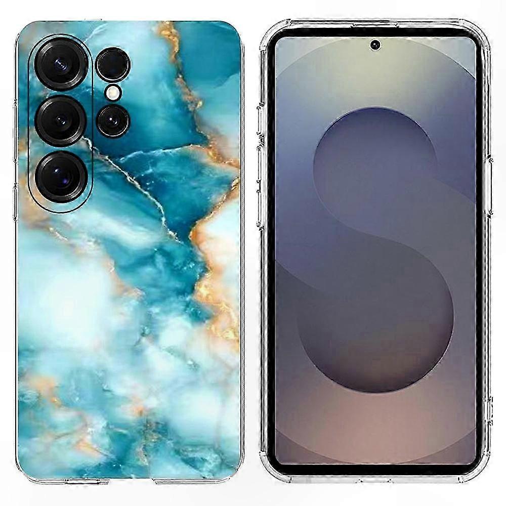 Galaxy S24 Ultra Schutzhülle Aus Weichem Tpu Mit Marmormuster, Schlanke Und Rutschfeste Schutzhülle, Leichte Silikonhülle Mit Steinstruktur, Stoßfestes Zubehör Für Samsung S24 Ultra