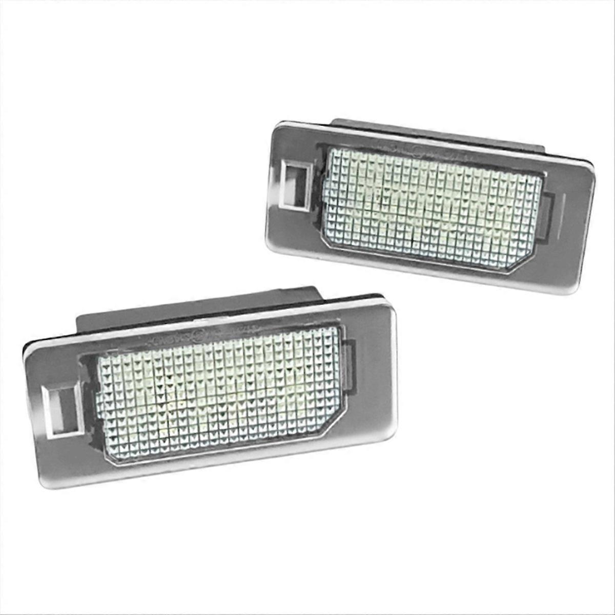 Led-kennzeichenbeleuchtung Für 500x (2014–2019), Heckleuchte, Kennzeichenbirne, Wasserdicht, 2 Stück, Kaltweiß