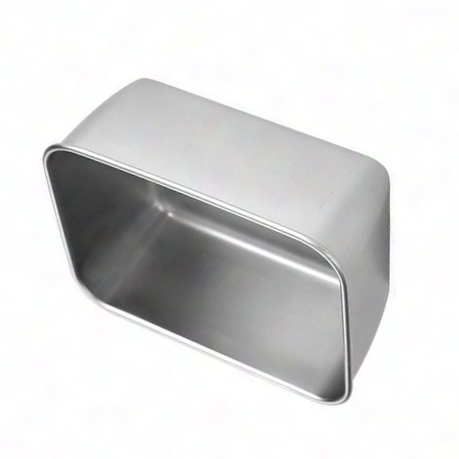 Aufbewahrungsbox Aus Edelstahl Mit Deckel, Rechteckiger Lebensmittelbehälter Für Küche, Restaurant Und Haushalt.