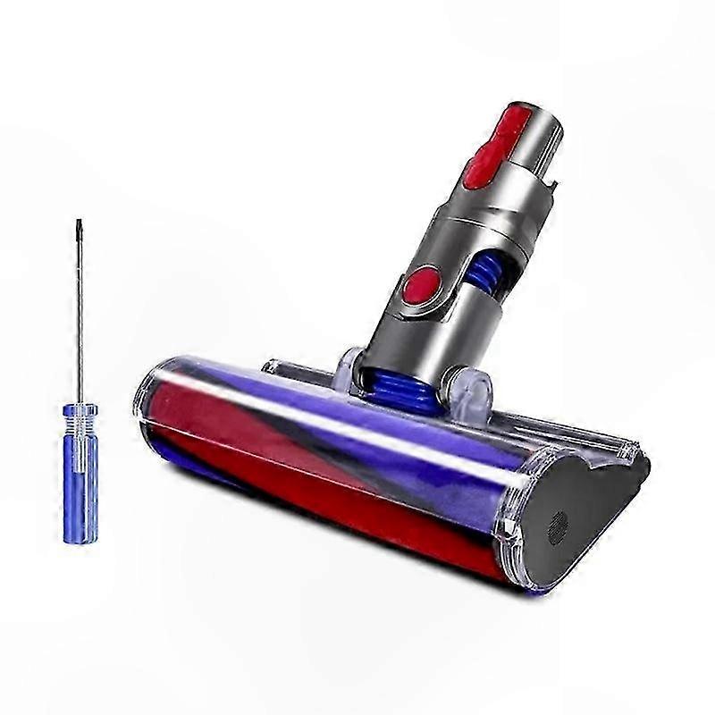 Elektrische Bodenbürste Für Kabellose Staubsauger V7 V8 V10 V11, Rotierender Motorkopf, Passend Für Dyson Modelle, Effiziente Reinigung Von Teppichen Und Hartböden, Praktisches Ersatzzubehör, Graue Fa