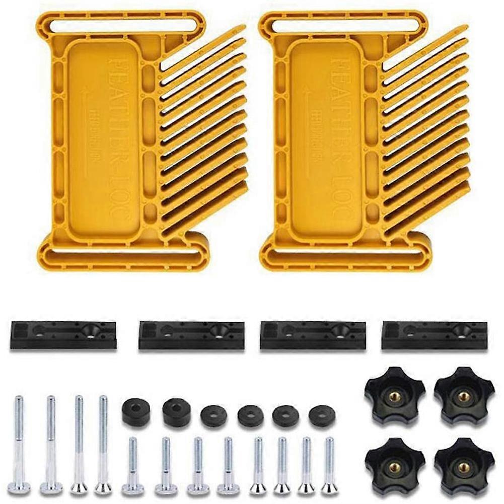 Set Aus 2 T-nut-arbeitsbrettern, Gehrungsnuten Für Werkstatt, Holzbearbeitungswerkbank, Professionelles Zubehör, Robustes Holz, Präzise Nutung, Doppelset.
