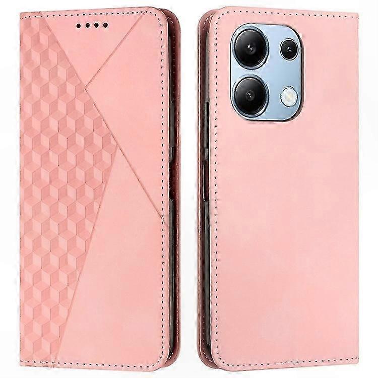 Stoßfeste Folio-hülle Mit Ständer Für 4g-smartphones – Schutzhülle Aus Pu-leder Für Redmi Note 13, Robuste Hülle Mit Integriertem Ständer