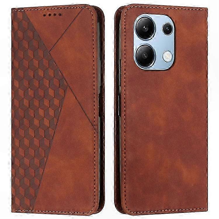 Stoßfeste Folio-hülle Für 4g-smartphones Mit Standfunktion – Schutzhülle Aus Pu-leder Für Redmi Note 13, Robuste Und Leichte Hülle