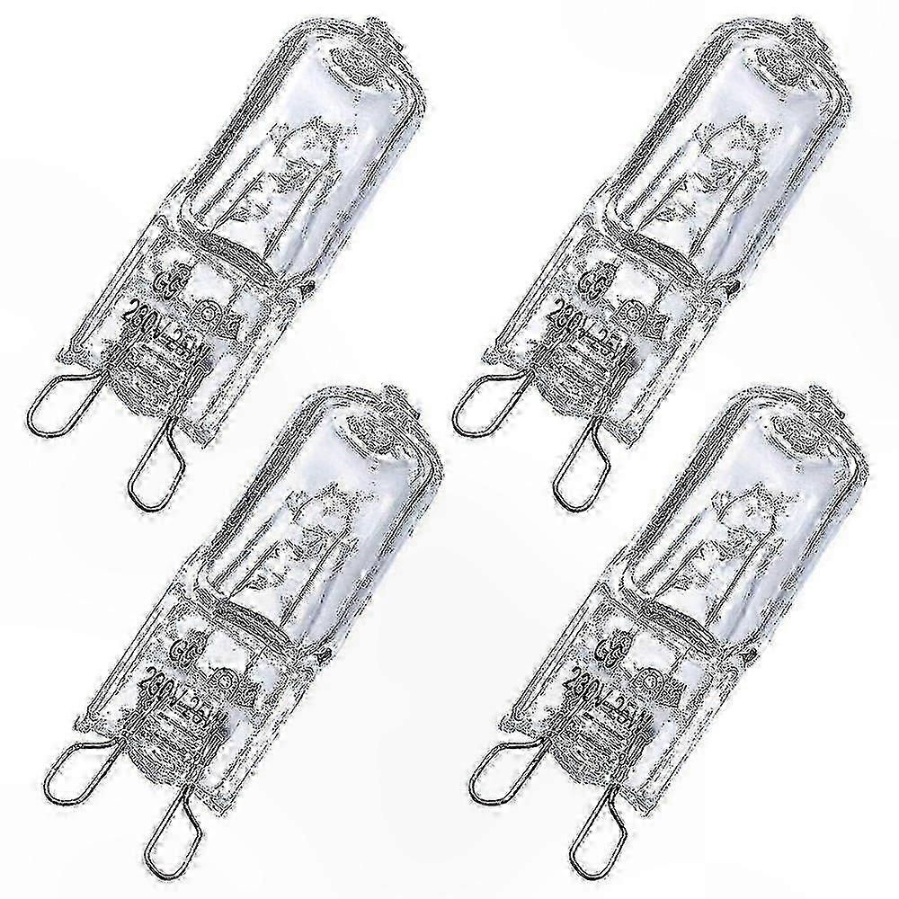 G9 25w Backofenlampen, 4er-pack, Halogen-ersatzbeleuchtung