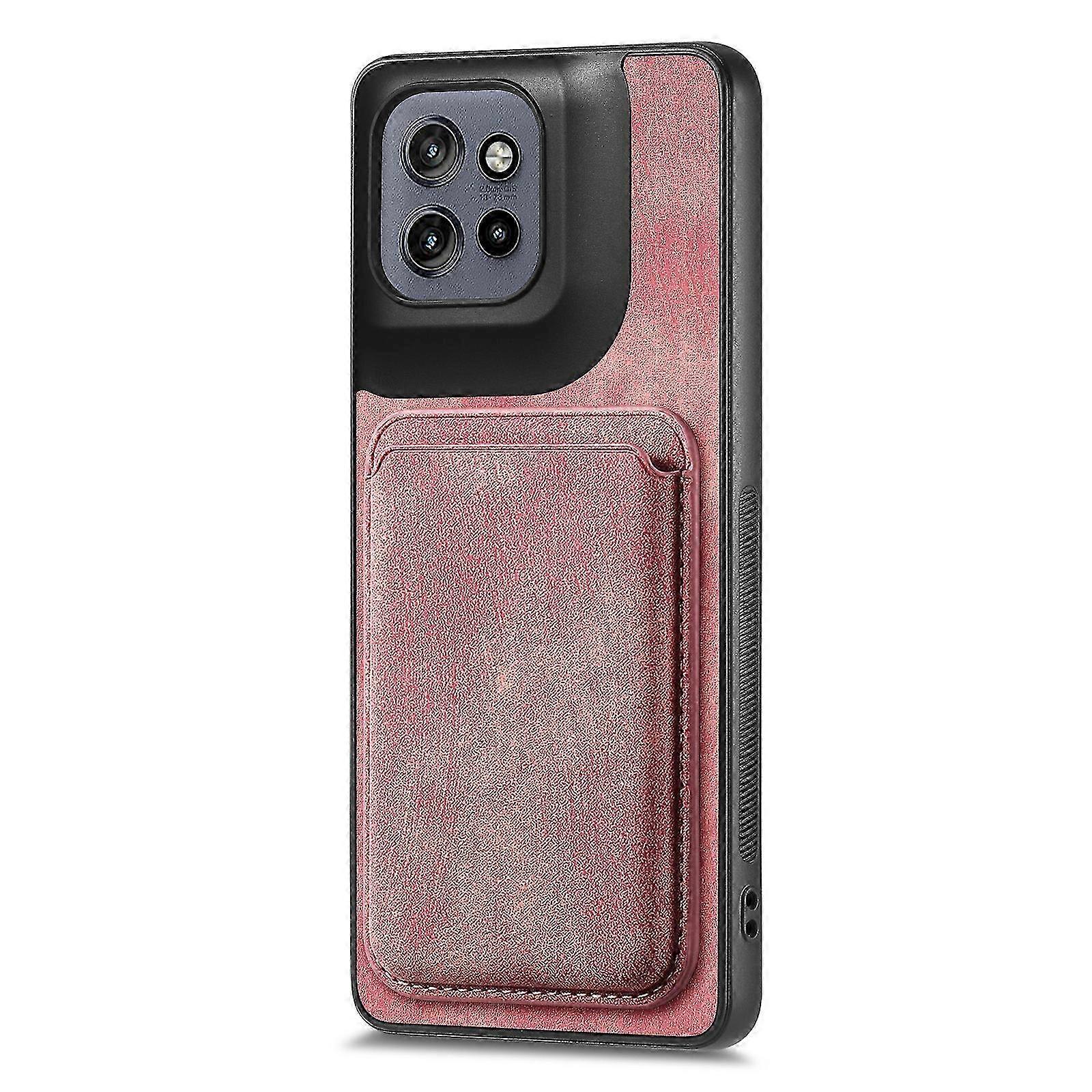 Retro Tpu-lederhülle Für 5g-smartphones, Mit Herausnehmbarem Kartenhalter, Robustem Schutz, Kompatibel Mit Mobiltelefonen, Vintage-stil, Abnehmbarer Tasche, Strapazierfähiger Hülle, Klassischem Design