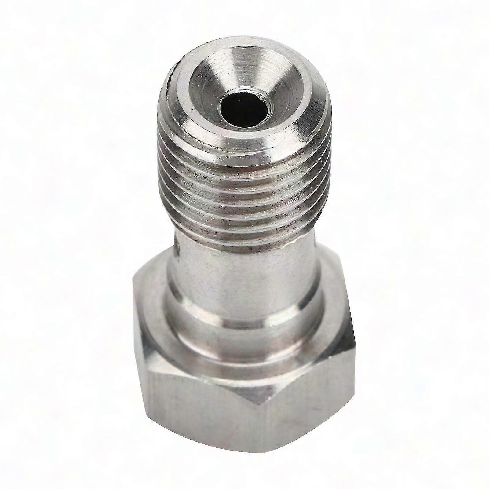 Hohlschraube 7/16x20 Unf Aus Edelstahl, Länge 25 Mm, Bremsanschluss Mit 2 Unterlegscheiben, Hydraulikadapter.
