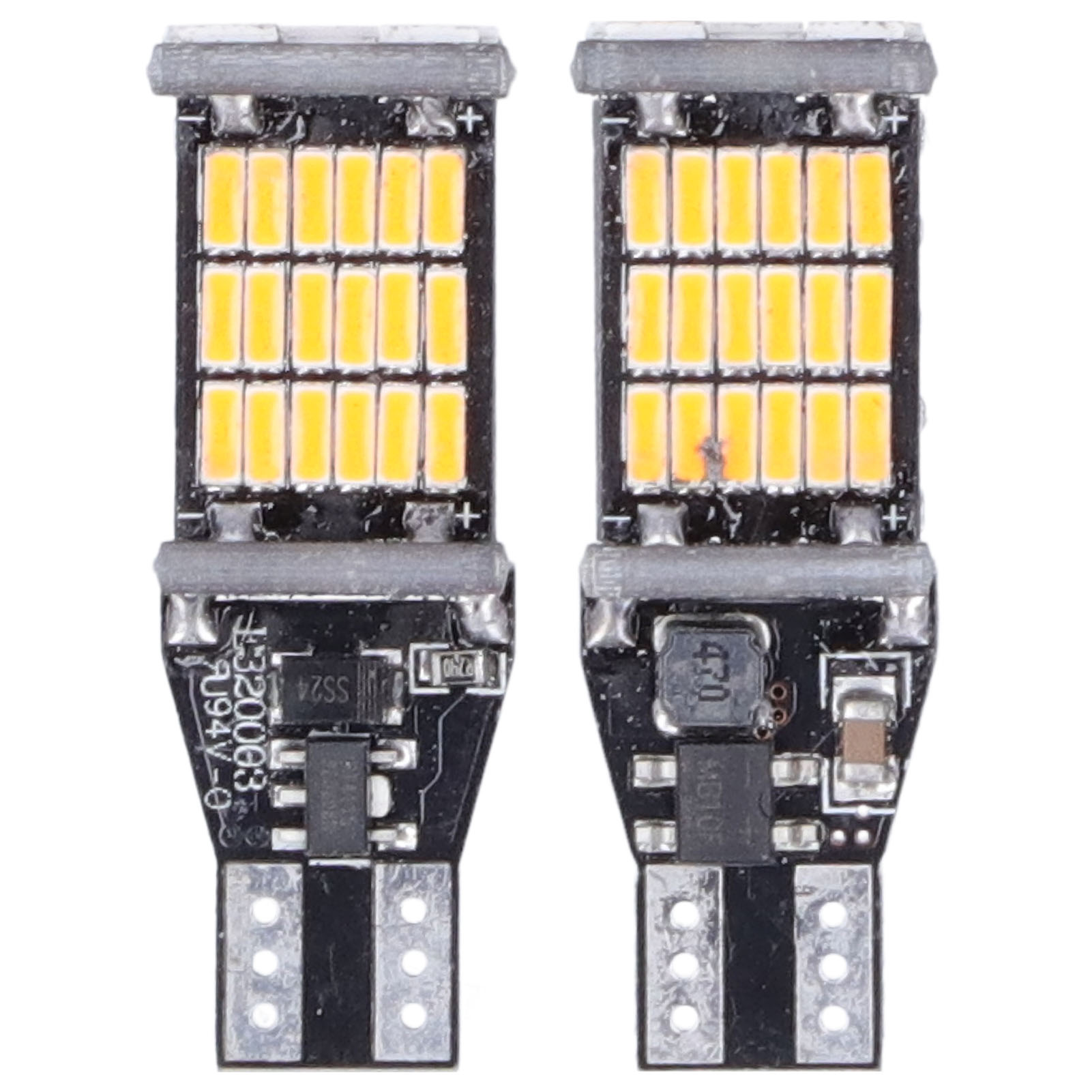 2 T15 W16w Led-autolampen, Gelbe Rückfahr- Und Parkleuchten, Kfz-komponente, Wartung Und Reparatur.