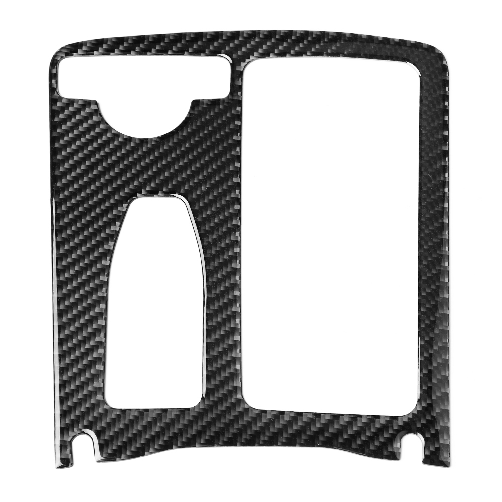 Carbonfaser-zierleiste Für Mercedes W204 2005-2012 Mittelkonsolen-getränkehalter