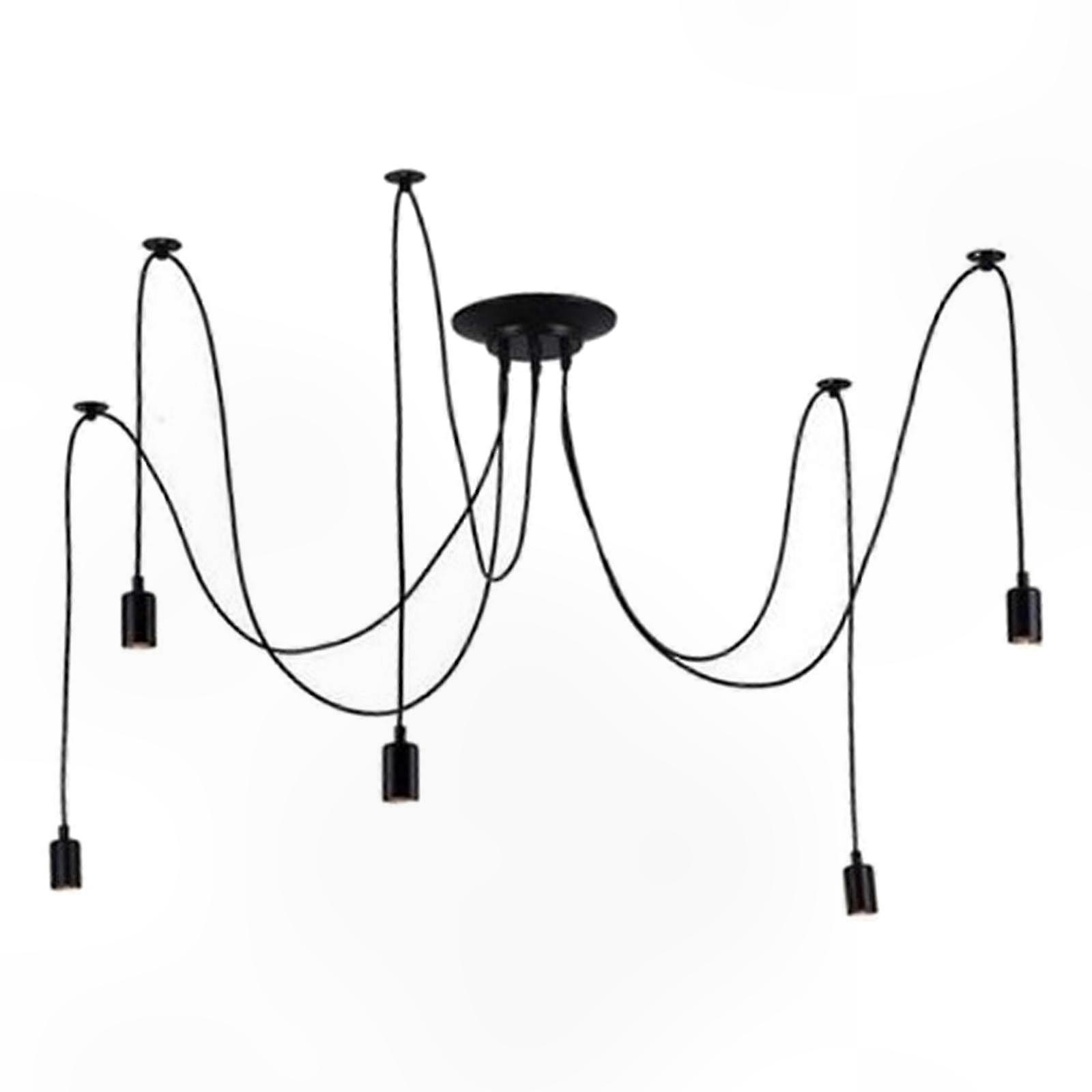 Verstellbare Diy-spinnen-kronleuchter-pendelleuchte 1 Moderne Lampe