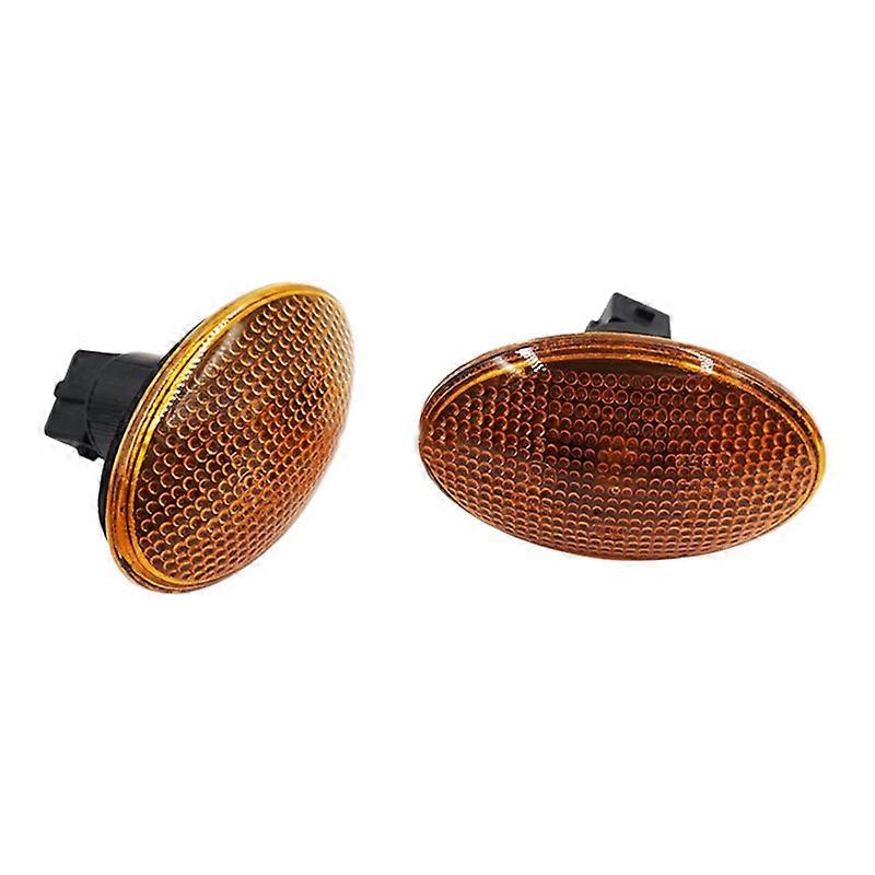 Seitliche Kennzeichenmarkierungsleuchte, Led-markierungsleuchte, Seitenmarkierungsleuchte, Blinkerbirne, Universelles Automodell, 2-teiliges Set, Wasserdicht.