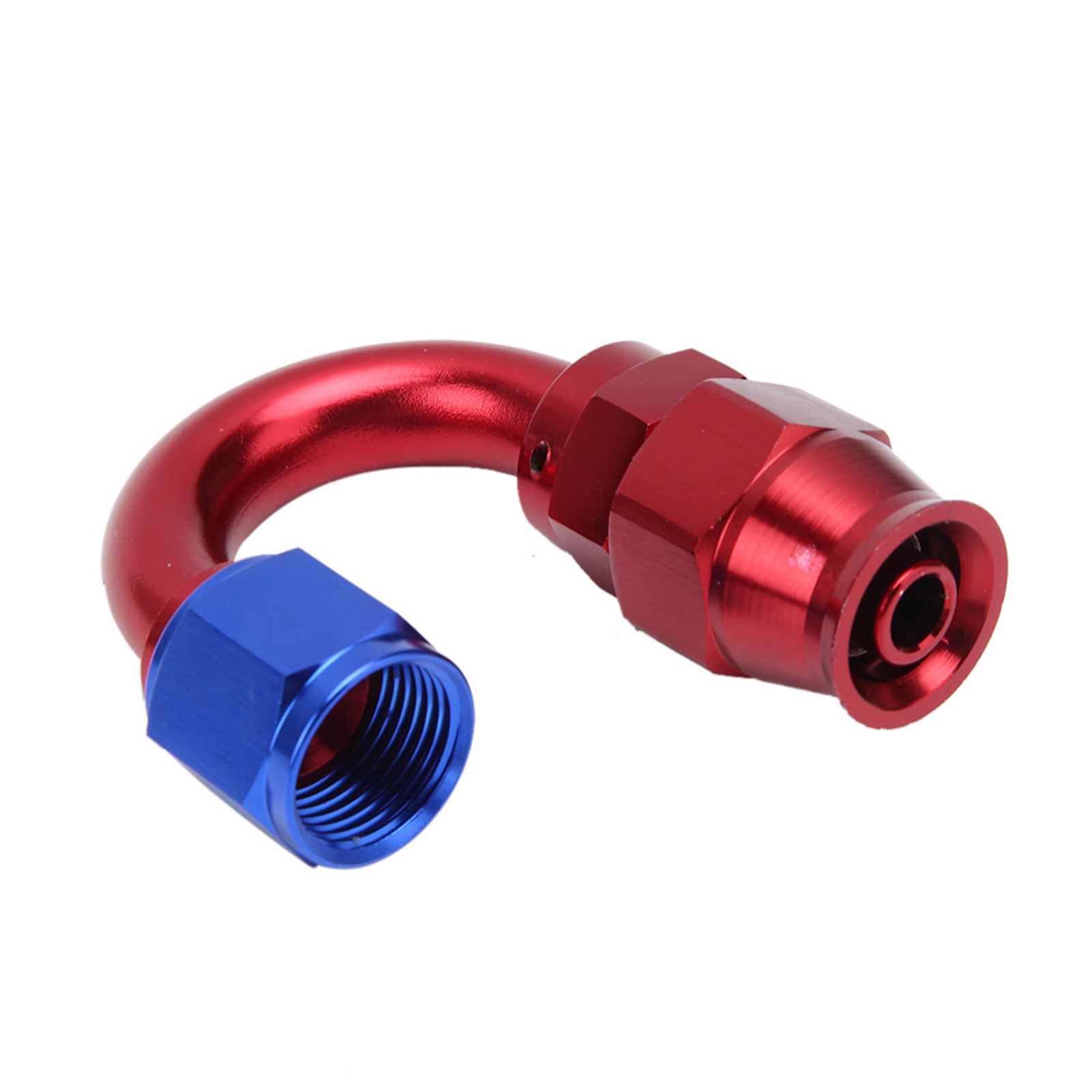 Drehbarer Adapter Aus An8-aluminiumlegierung Für Schlauchanschluss, Geeignet Für Ölkühlungs-ölleitungen