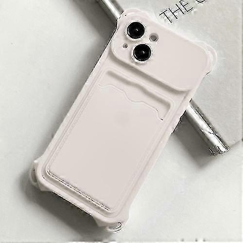 Mattierte Tpu-hülle Mit Kartenfach, Stoßfest, Kompatibel Mit Iphone 15