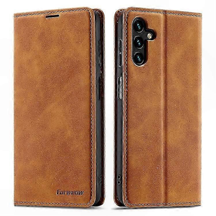 Galaxy A54 5g Lederhülle Mit Kartenhalter Und Ständer – Weiche, Stoßfeste Hülle Mit Elegantem Lederfinish
