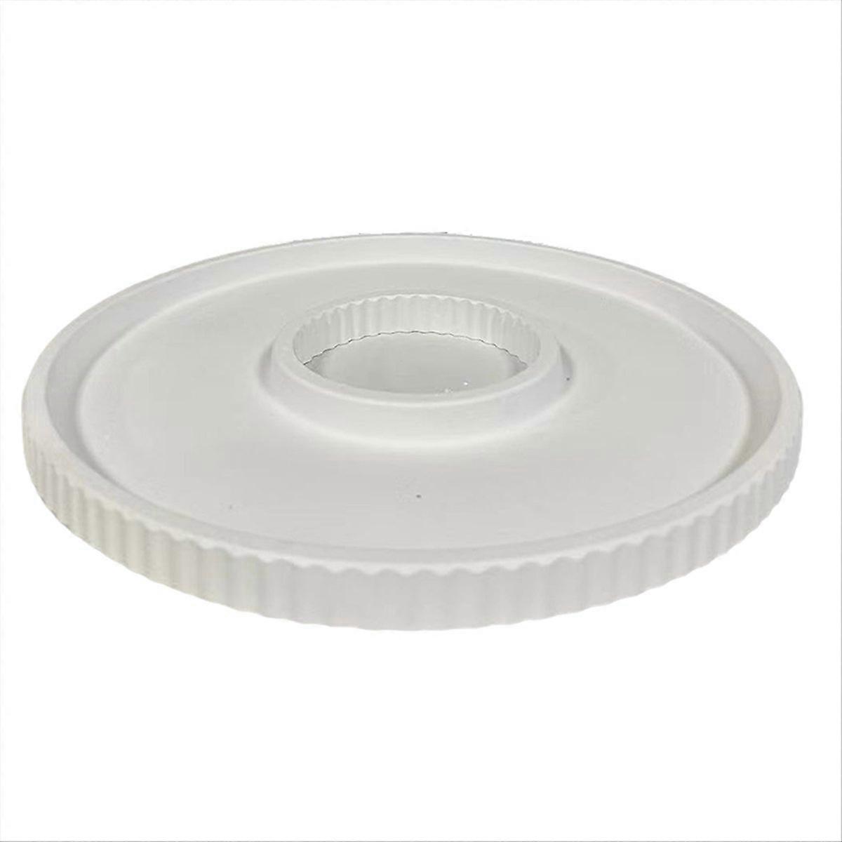 Dekorative Tablettform Mit Streifenmuster, 17 Cm, Zur Herstellung Von Tabletts Aus Harz Oder Gips, Wiederverwendbare, Flexible Form, Präzise Verarbeitung, Elegantes Design Für Diy- Und Bastelprojekte.