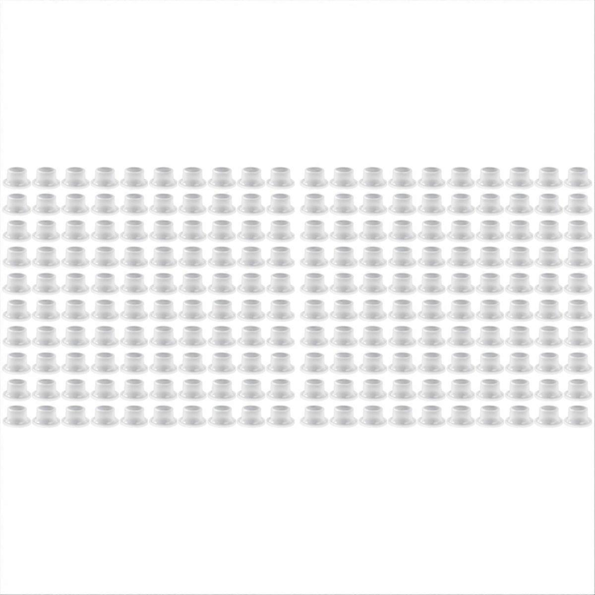 Auslaufsichere Dichtungsringe Für Wasserhähne, 100 Stück, Weiße, Transparente Silikon-rohrdichtung, Universelles Sanitärzubehör