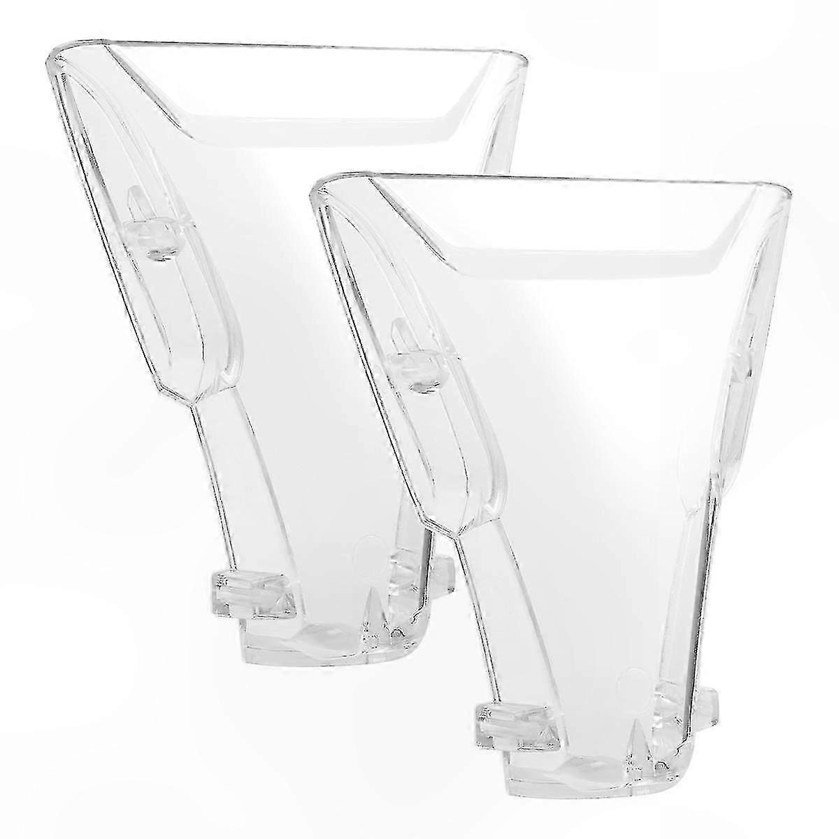 Set Mit 2 Transparenten Schutzhüllen Für Polsterwerkzeuge, Ersatzteil Kompatibel Mit Puzzi 10/1, 10/2, 8/1.