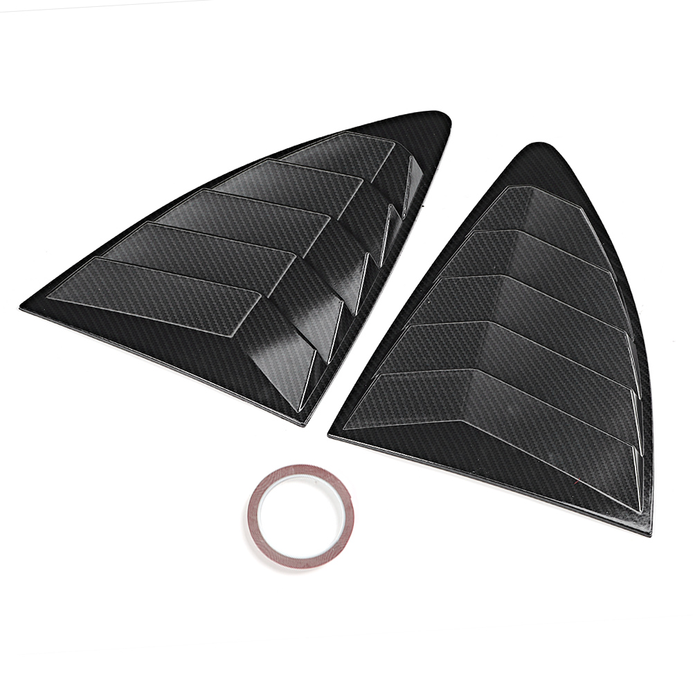 2 Stück Heckklappen-lüftungsschlitze Aus Carbonfaser-textil Für Subaru Brz 2013-2019, Fensterspoiler