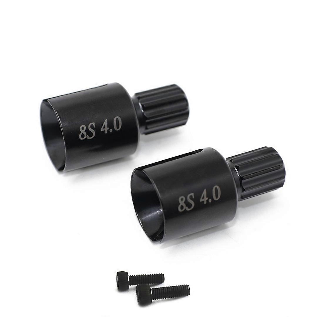 Satz Aus 2 Gehärteten 7754x-antriebsbechern Aus Stahl, Robuste Motorersatzteile, Langlebiger Getriebeadapter, Hochfestes Mechanisches Zubehör, Präzisionsmetallkupplung.
