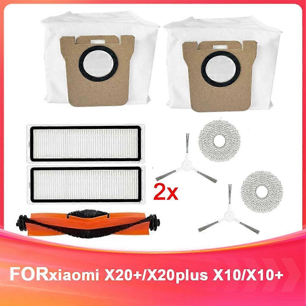 X20+ Ersatzteilset Kompatibel Mit Saugrobotern, Ersatzteilset, Komplettes Wartungsset, Ersatzzubehör Für Die Automatische Reinigung.