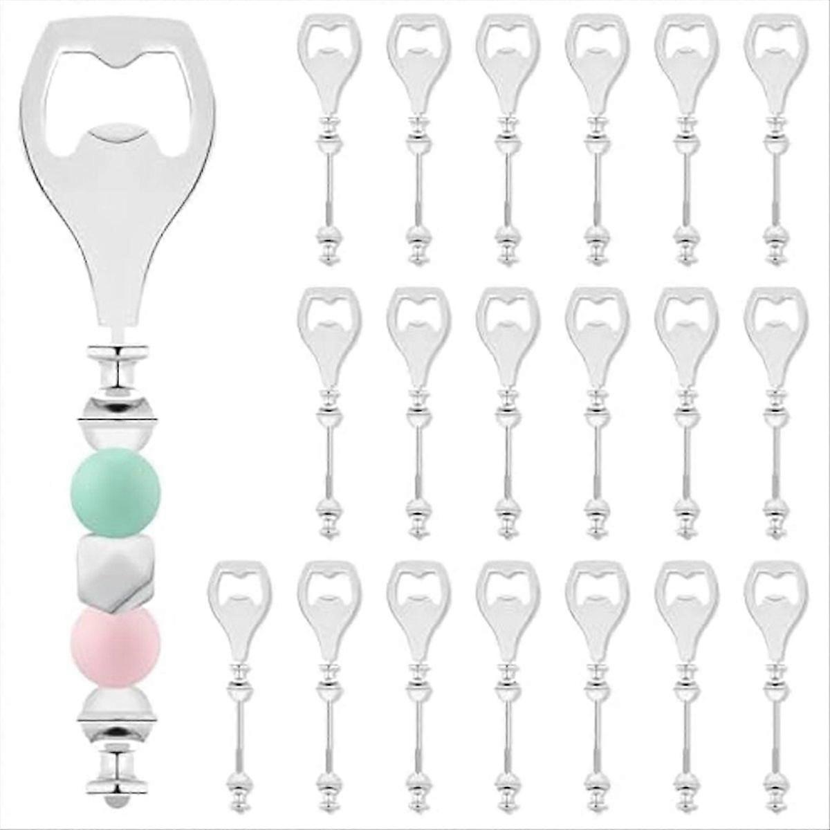 20-teiliges Bierflaschenöffner-set, Tragbarer Flaschenöffner Aus Metall, 20er-packung Flaschenöffner, Bar- Und Küchenhelfer, Perlendesign, Praktisch Und Robust