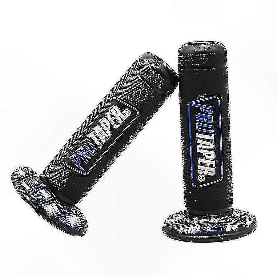 Mx Dual-density-gummigriffe Für 7/8"-lenker, Cross- Und Pitbike-griffe, Verbesserter Halt Für Offroad-motorräder, Paar Fahrradgriffe.