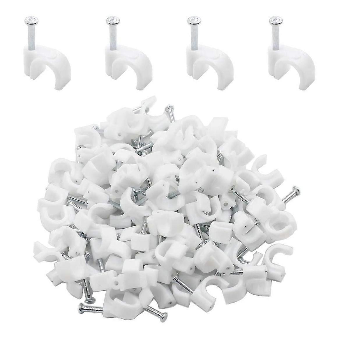 Runder 7-mm-kabelbinder Aus Stahl Zur Befestigung Von Kabeln Und Leitungen, Drahtkabelbinder, Robust Und Langlebig