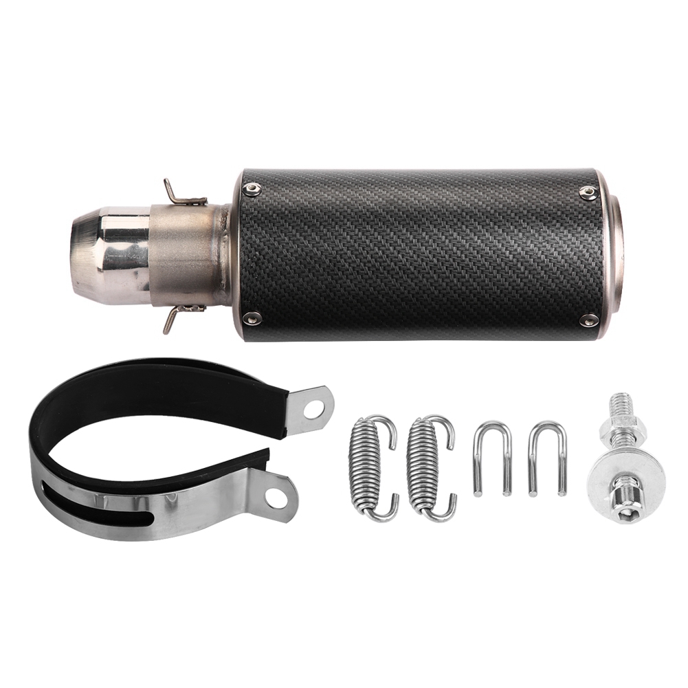 Universeller 51-mm-endschalldämpfer Für Kawasaki-motorräder, Edelstahl-schiebeauspuffrohr