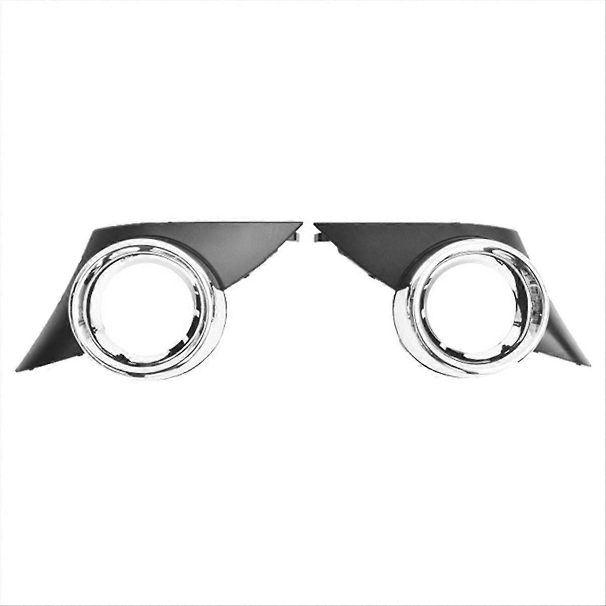 Nebelscheinwerferabdeckungen Für Peugeot 207 Sport (2006–2009), Paar, 2-teiliges Set, Schwarz, Direkter Ersatz, Oem-ausführung
