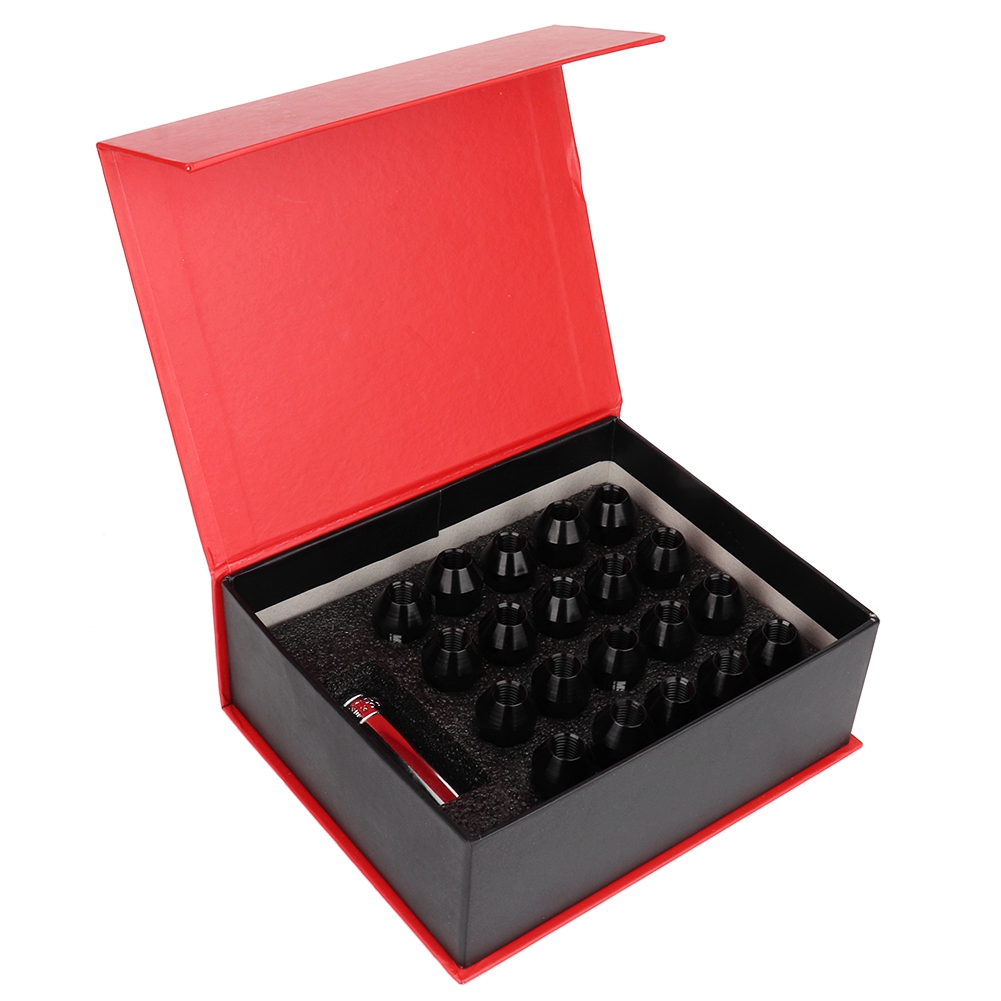 20 Universelle Aluminium-radmuttern M12x1,5 Für Autoräder, 50 Mm Länge, 20er-packung