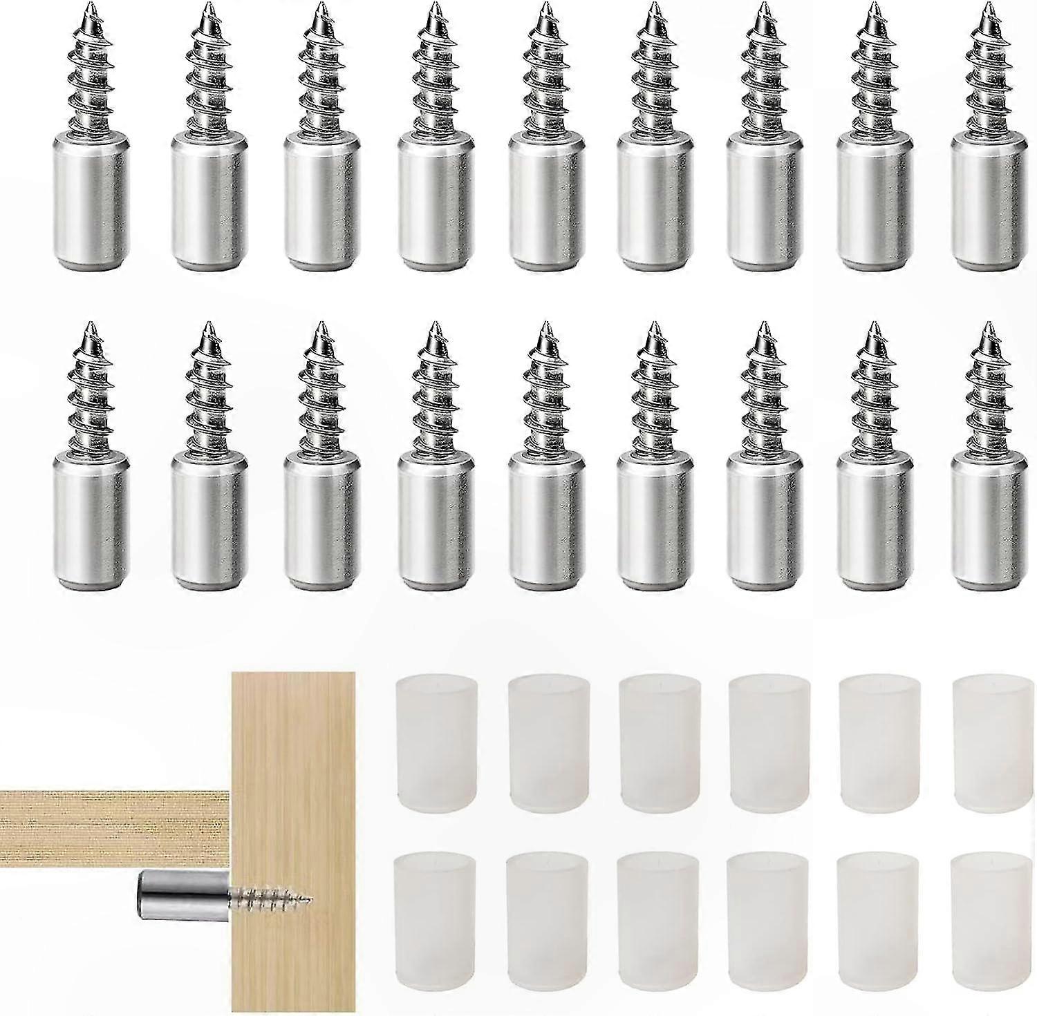 36 Metallregalstifte Und -winkel, Möbelstützstangen, Wandanker, Schrank- Und Bücherregalverstärkungen