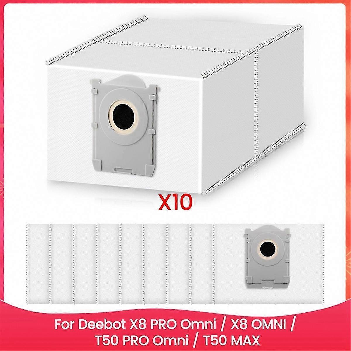 Kompatible Staubbeutel Für Ecovacs Deebot X8 Pro Omni, X8 Omni, T50 Pro Omni, T50 Max Pro Omni, T50 Omni Saugroboter