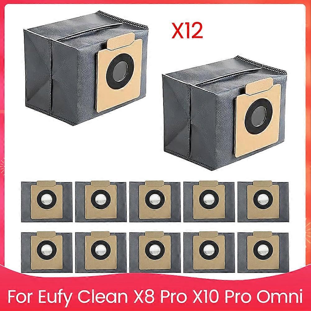 12 Ersatz-staubbeutel, Kompatibel Mit Clean X8 Pro Und X10 Pro Staubsaugern, Staubfilter, 12er-pack, Modell X8/x10 Pro