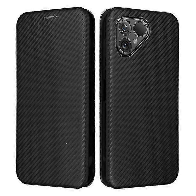 Fairphone 5 Handyhülle Mit Kartenhalter, Carbonfaser-textur, Robuste Schutzhülle, Carbon-finish, Strapazierfähige Hülle Mit Bankkartenfach, Stilvolles Und Langlebiges Accessoire.