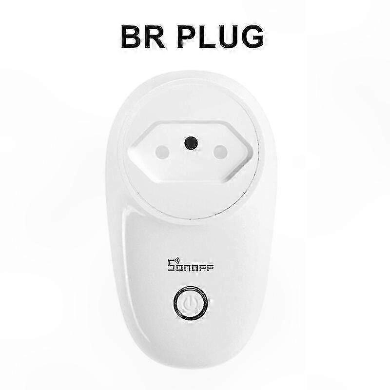 Eu/us Wlan-smart-stecker, Kompatibel Mit Der Ewelink-app, Fernbedienung, Markenlos, 16-a-smart-stecker
