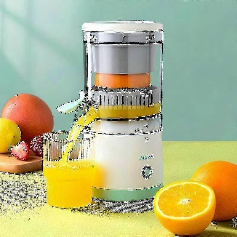 Tragbarer, 45 W Starker, Per Usb Aufladbarer Elektrischer Zitrusentsafter Für Orangen Und Zitronen, Xh-schneckenentsafter, Kompakt Und Effizient.