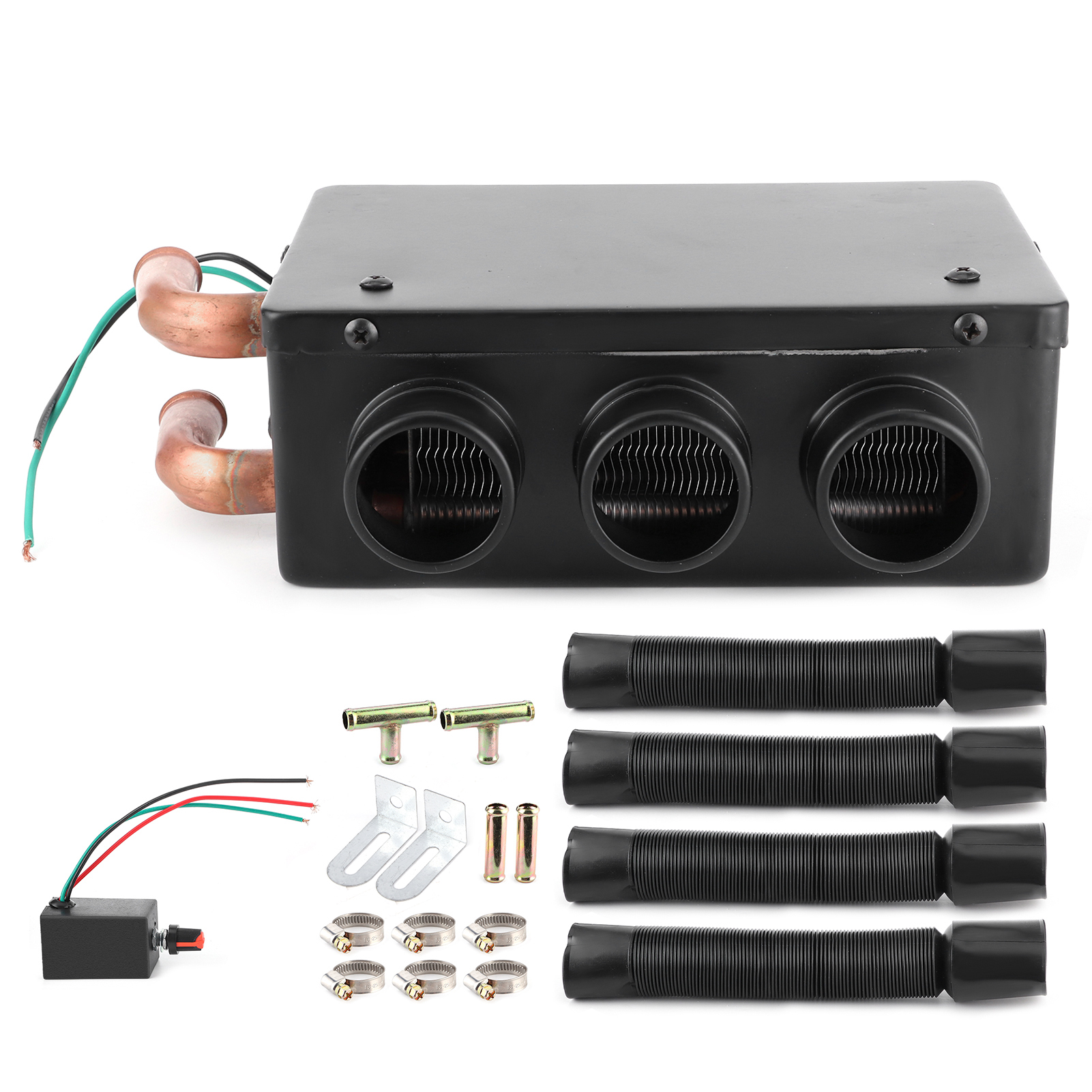 12v 50w Autoheizung, 3 Löcher, Tragbar, Schnelles Aufheizen, Winterenteisung, Leise
