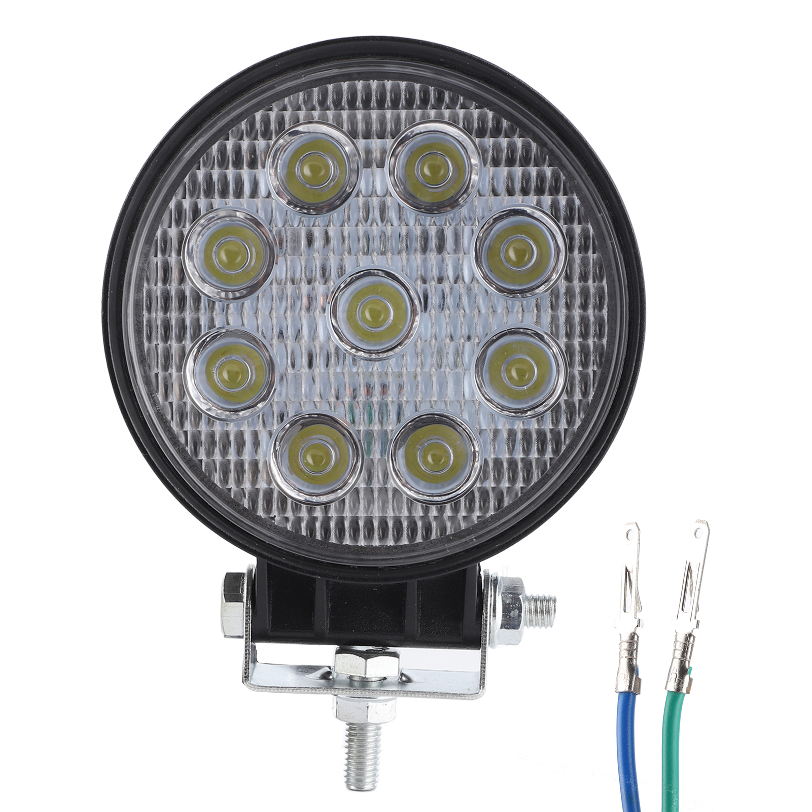 9 Leds, 27 W, 6000 K, 2700 Lm, Ip67 Hochleistungs-arbeitsleuchte Für Atv, Utv Und Lkw