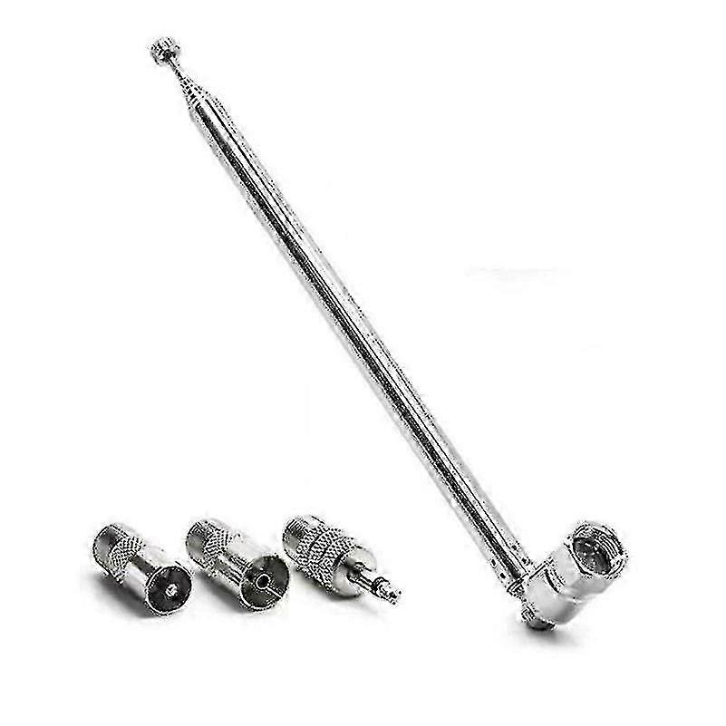 Teleskop-fm-antenne Mit 3,5-mm-adapter Für Radios – Ersatzantenne, 1 Stück Pro Packung.