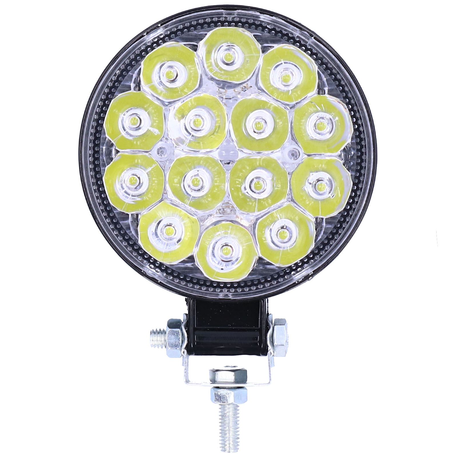 42w 14led 6000k 3000lm Runde Arbeitsleuchte, Ip67 Wasserdicht, Universell Für Auto Und Motorrad