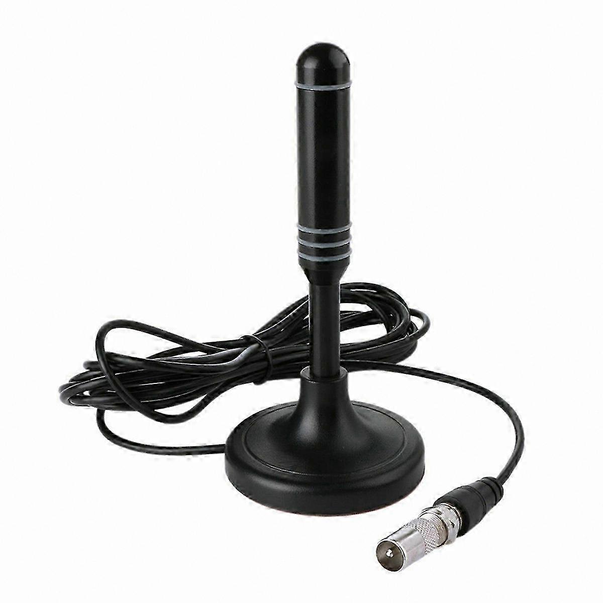 Wasserdichte Hd-digital-tv-antenne Mit 3 Meter Langem Koaxialkabel Für Hdtv-receiver, Freeview-empfang, Innen-/außenmontage