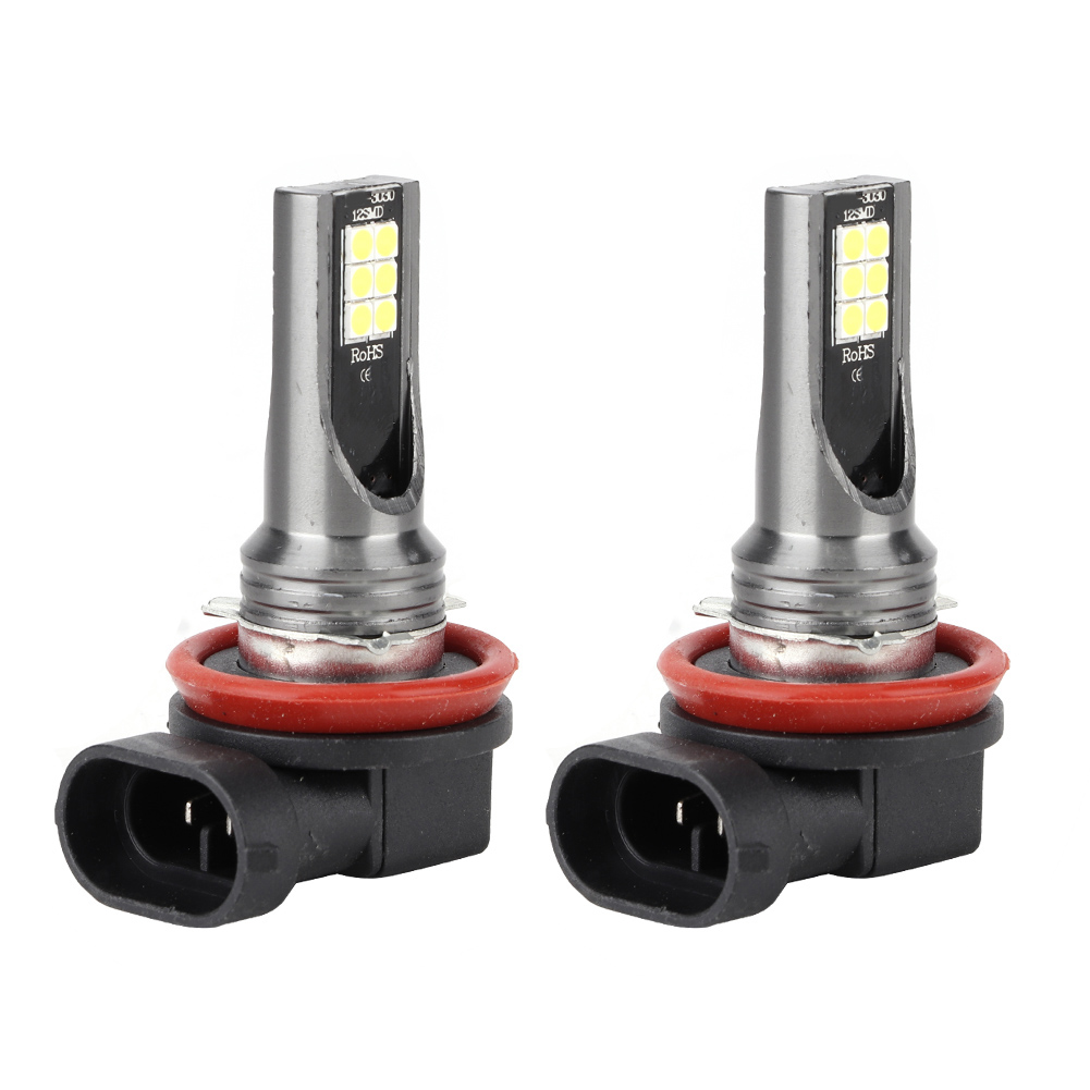 H11 3030-12led-scheinwerfer 6000k Wasserdichte Autobeleuchtung Zubehörlampe