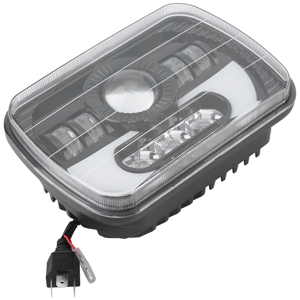 7-zoll-led-projektor (300 W, Wasserdicht) Für Jeep, Hochleistungs-scheinwerferlampen (versiegelt, Quadratisch)