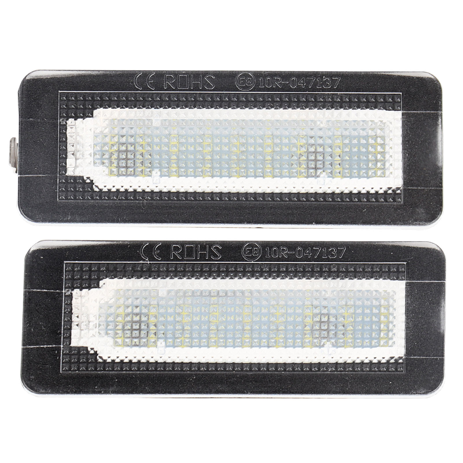 Set Mit 2 Led-kennzeichenleuchten, Kompatibel Mit Mercedes-benz Smart Fortwo W450 W451 W453