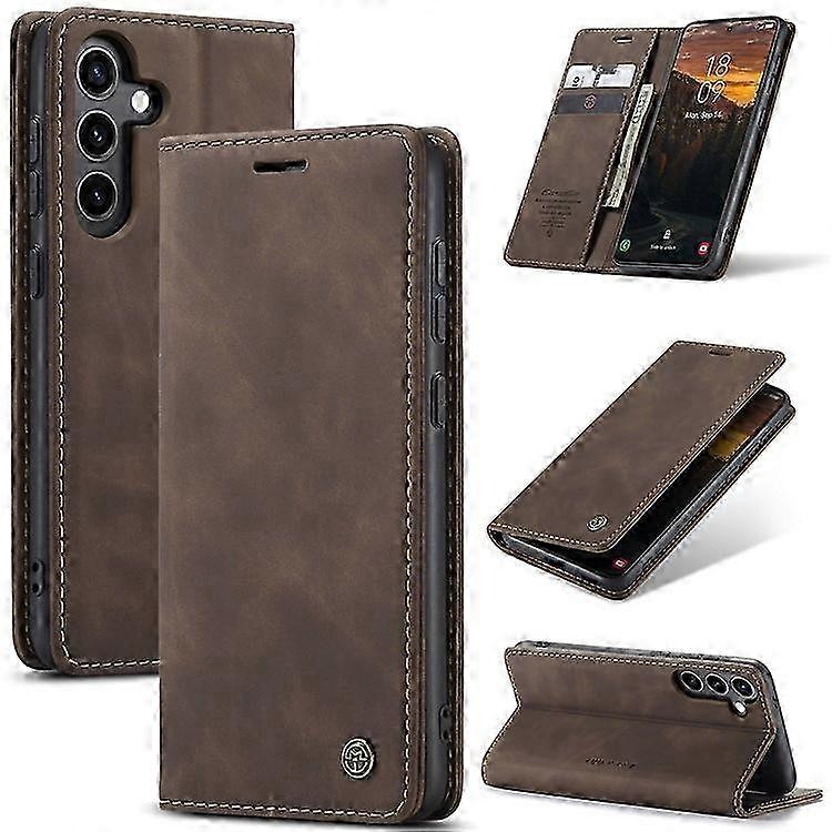 Lederhülle Für Galaxy S25+ Mit Kartenhalter Und Ständer Premium-schutzhülle Serie 013, Robustes Und Elegantes Design