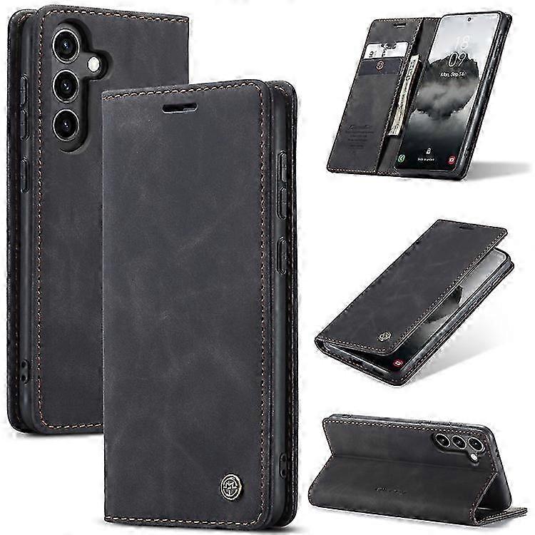 Lederhülle Für Galaxy S25+ Mit Kartenhalter Und Ständer Premium-hülle Der Serie 013, Robuster Smartphone-schutz