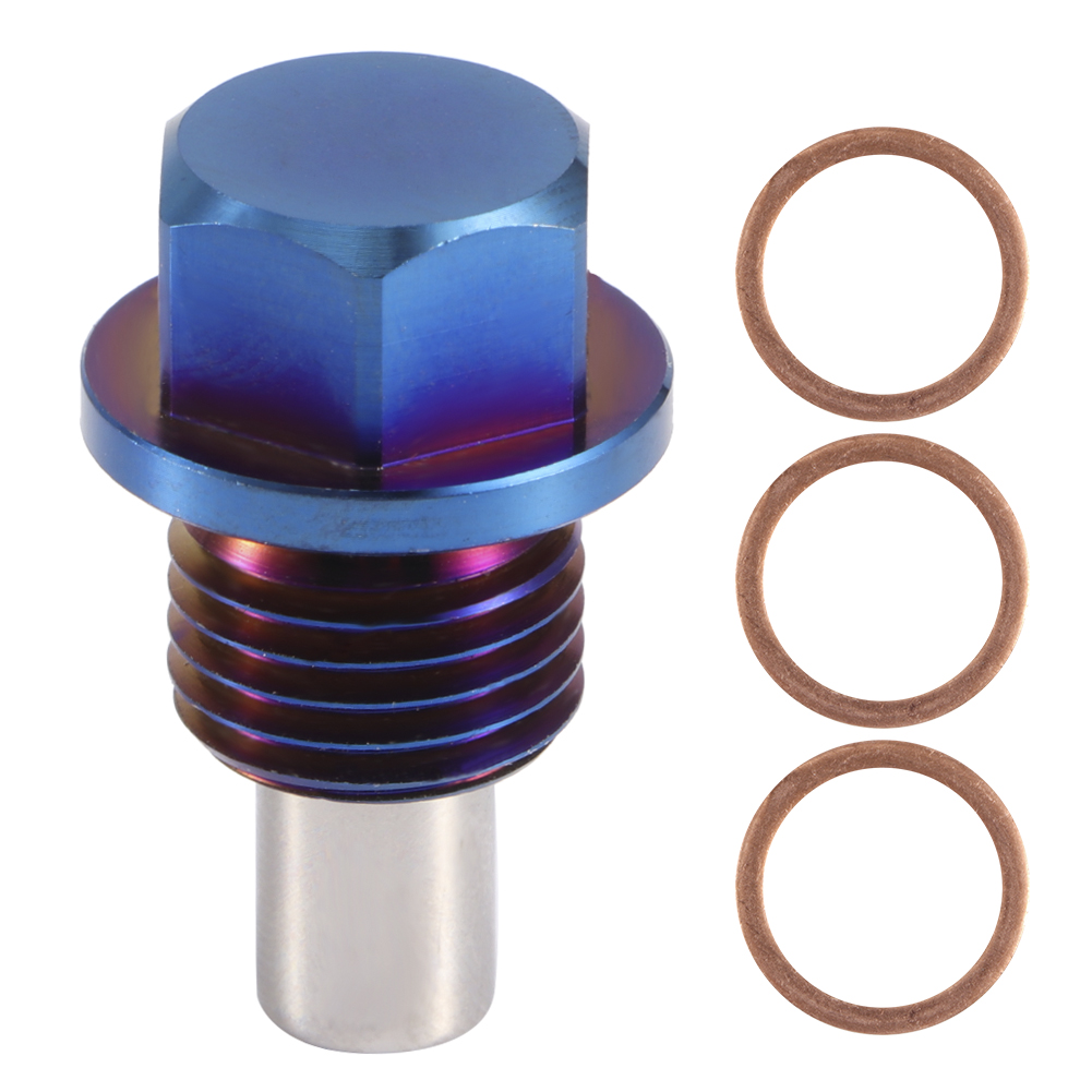 M14x1,5 Magnetische Ölablassschraube Aus Aluminiumlegierung Für Ölwanne – Ölrücklauf-ablassadapter