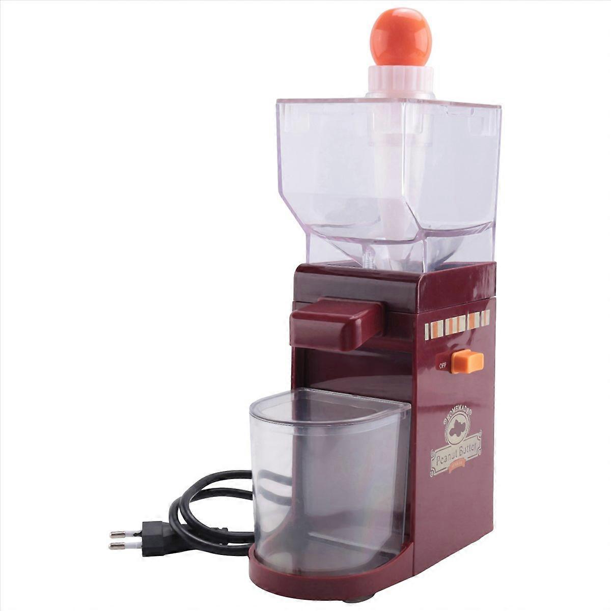 Elektrischer Erdnussbutteraufstrichbereiter, Küchenmaschine Mit Eu-stecker, Nussmischer, Zerkleinerer, Kartoffelstampfer, 220 V, Edelstahl, Für Den Hausgebrauch, Kompakt Und Leistungsstark