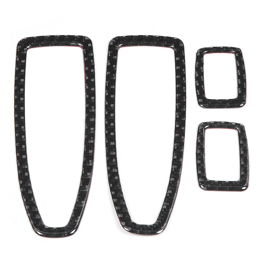 4 Zierblenden Aus Kohlefaser Für Fensterheber, Kompatibel Mit Bmw 3er F30 2013-2017, 4-teiliges Set